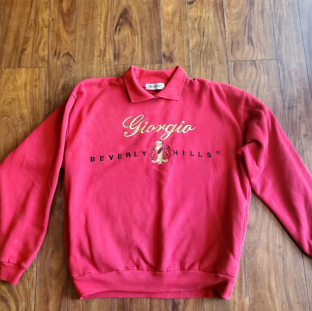 Giorgio collar neck sweatshirt crewneck